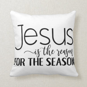Jesus Christ is the reason for the Season! Cushion