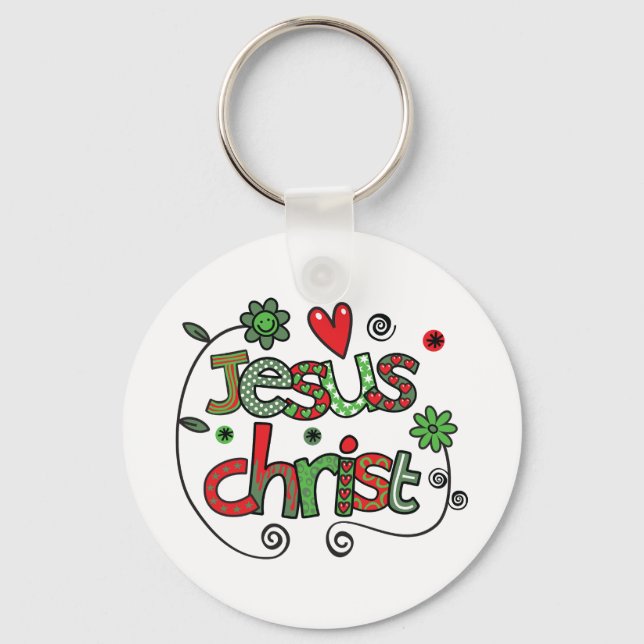 Jesus Christ Key Ring (Front)