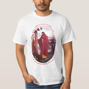 Jesus Christ Knock at Door Religious T-Shirt Gift