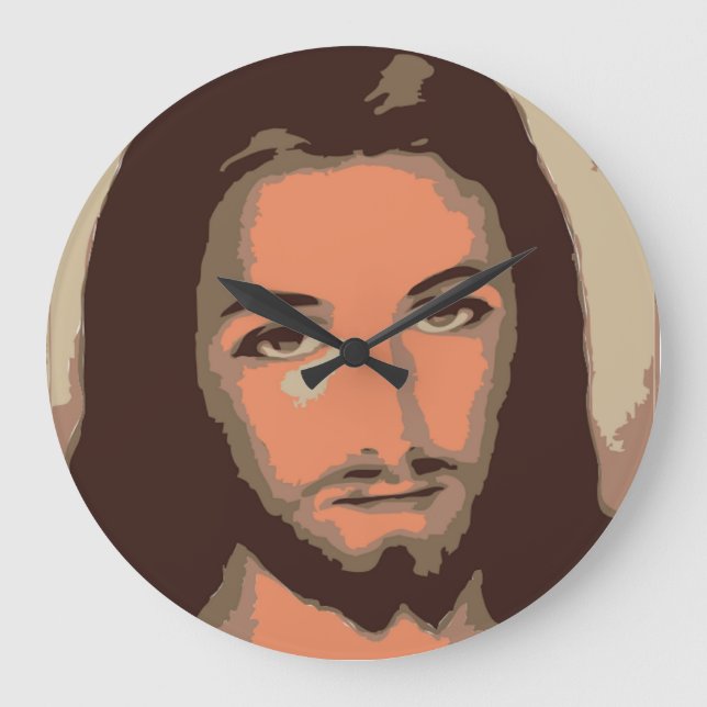 JESUS CHRIST LARGE CLOCK (Front)