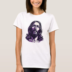 Jesus Christ Lavender Passover Easter Christmas T-Shirt