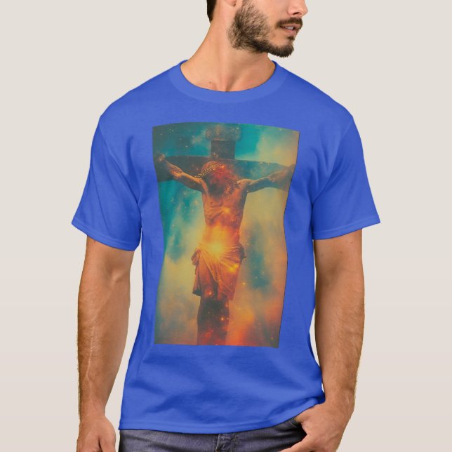 Jesus Christ Lord Savior Crucifixion 02 T-Shirt (Front)