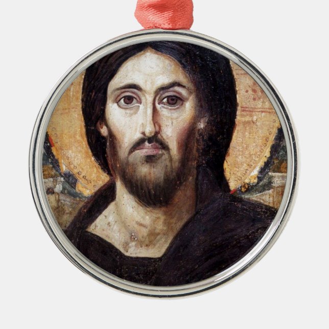 Jesus Christ Metal Tree Decoration (Front)