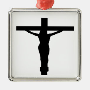 JESUS CHRIST METAL TREE DECORATION