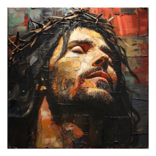 Jesus Christ Modern Photo Print