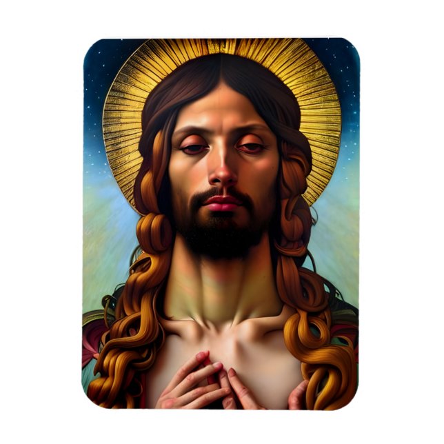 Jesus Christ Modern Renaissance Magnet (Vertical)