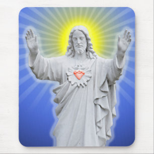 Jesus Christ Mouse Mat