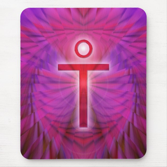 Jesus Christ Mouse Mat (Front)