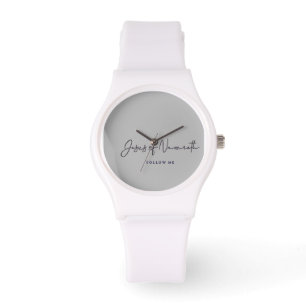 Jesus Christ of Nazareth women’s sports, watch, wh Watch