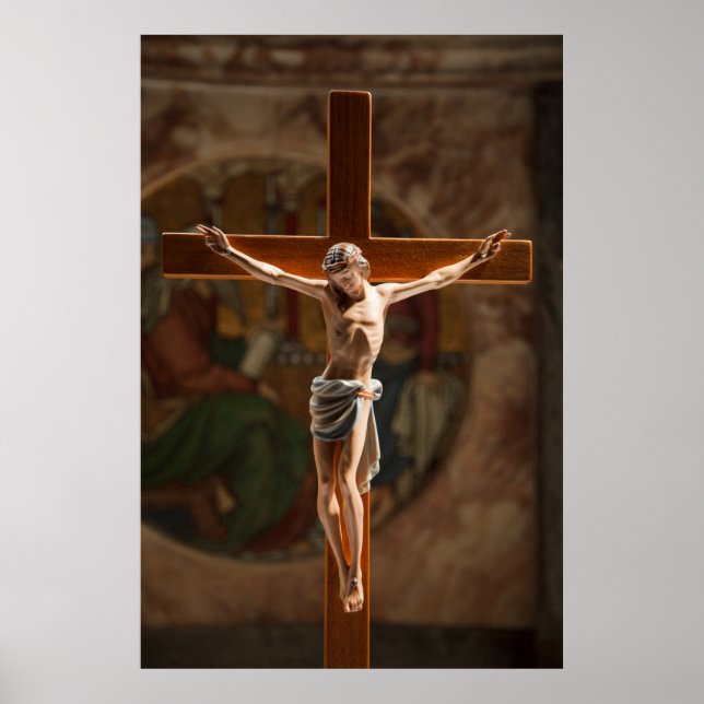 Jesus Christ on the Cross Poster (Front)