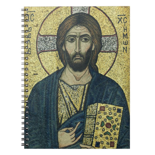 Jesus Christ Pantocrator Notebook (Front)
