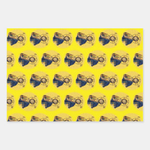 Jesus Christ Pantocrator Wrapping Paper Sheet