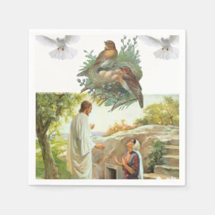 Jesus Christ Paper Napkins