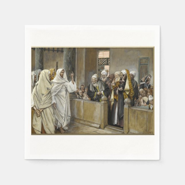 Jesus Christ Paper Napkins (Front)