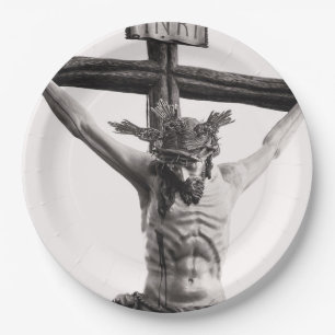 JESUS CHRIST PAPER PLATE