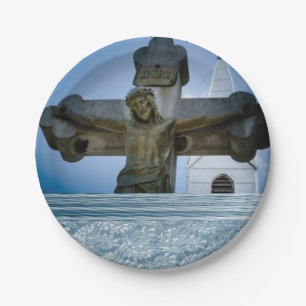 Jesus Christ Paper plates