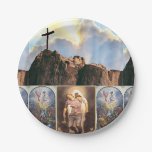 Jesus Christ Paper plates