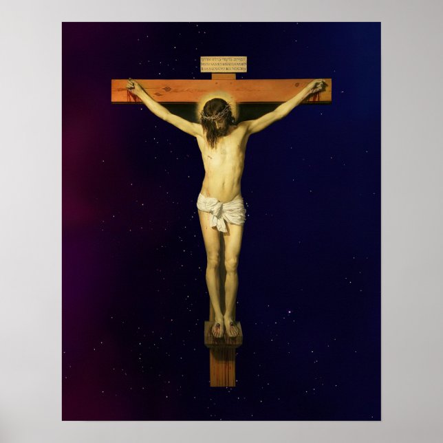 Jesus Christ Passion Crucifixion Crucifix Cross  Poster (Front)