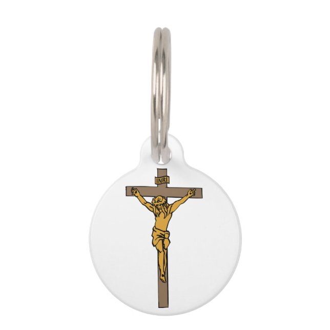 Jesus Christ Pet Tag (Front)