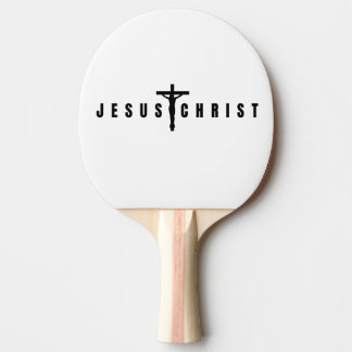 Jesus Christ Ping Pong Paddle