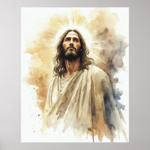 Jesus Christ Portrait Poster