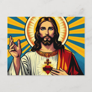 Jesus Christ  Postcard