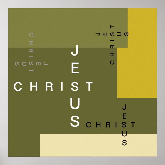 Jesus Christ Poster (Front)