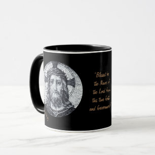 Jesus Christ & Prayer "Psalm 113:2 Bless" Coffee Mug