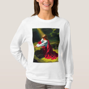 Jesus Christ Praying in the Garden of Gethsemane T-Shirt