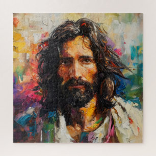 Jesus Christ Religion Colour Jigsaw Puzzle