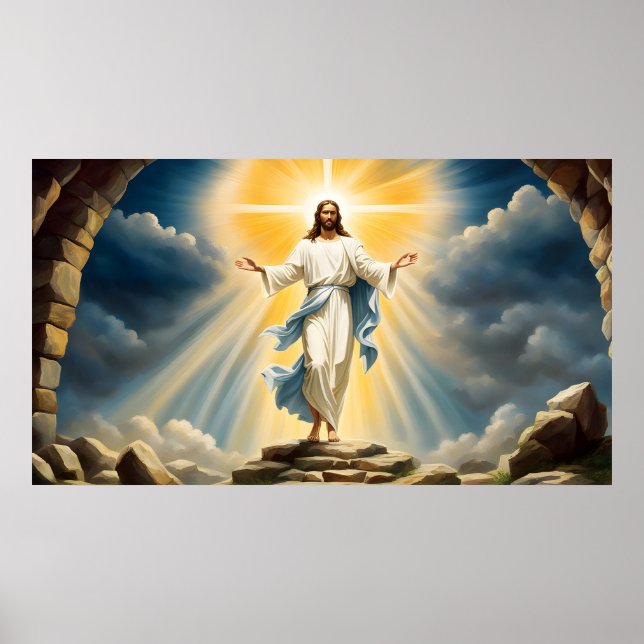 Jesus Christ resurrection  Poster (Front)