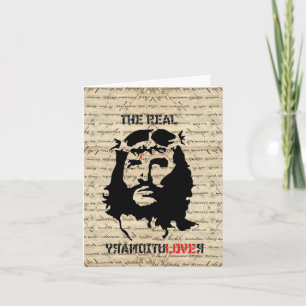 Jesus Christ revolutionary Holiday Card