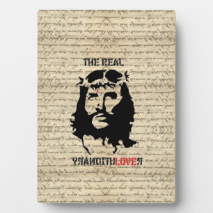Jesus Christ revolutionary Plaque