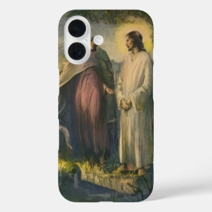 Jesus Christ Risen by the Tomb by ML Greer iPhone 16 Case