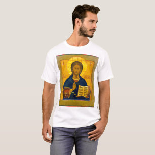 Jesus Christ Russian Icon T-Shirt