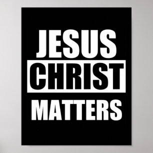 Jesus Christ S  Poster