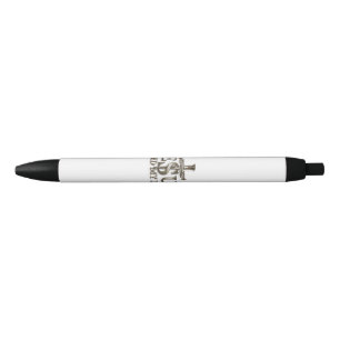 Jesus Christ Saved My Life Gift For Women Men Black Ink Pen