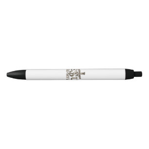 Jesus Christ Saved My Life Gift for Women Men Black Ink Pen