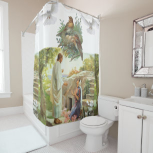 Jesus Christ Shower Curtain