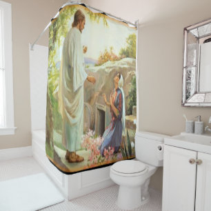 Jesus Christ Shower Curtain