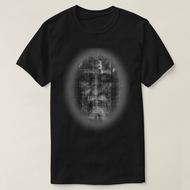 Jesus Christ Shroud of Turin T-Shirt (Design Front)