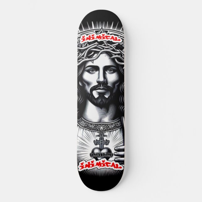 Jesus Christ  Skateboard (Front)