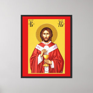 Jesus Christ son of God Keychain Canvas Print