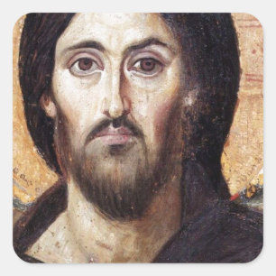 Jesus Christ Square Sticker