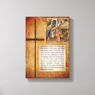 Jesus Christ Stretched Canvas Print Canvas