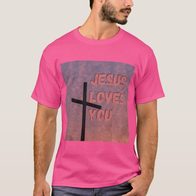 Jesus Christ Sunset T-Shirt (Front)