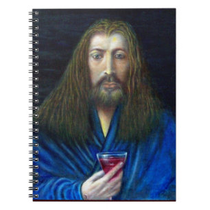 JESUS CHRIST, THE CHALICE IN EMMAUS NOTEBOOK