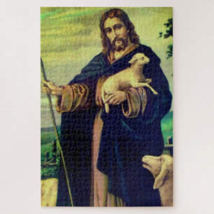 JESUS CHRIST THE GOOD SHEPHERD JIGSAW PUZZLE