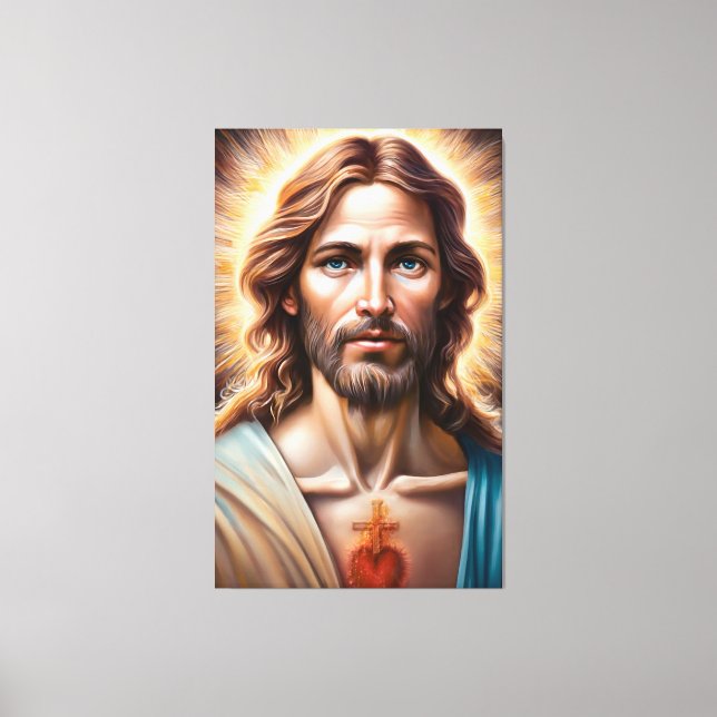 Jesus Christ the Prince of Peace Canvas Print (Front)