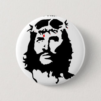 Jesus Christ - The Real Revolutionary 6 Cm Round Badge